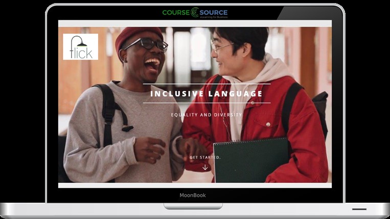 flick learning course screen
